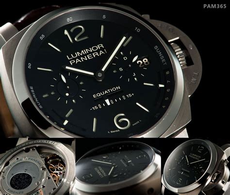 panerai equation of time replica|Panerai Luminor Equation of Time .